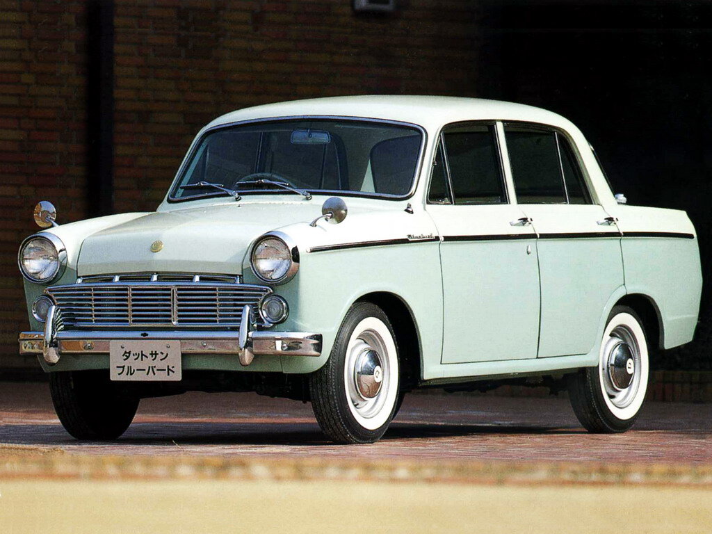 Nissan Bluebird (P312) 1 поколение, 2-й рестайлинг, седан (09.1962 - 08.1963)